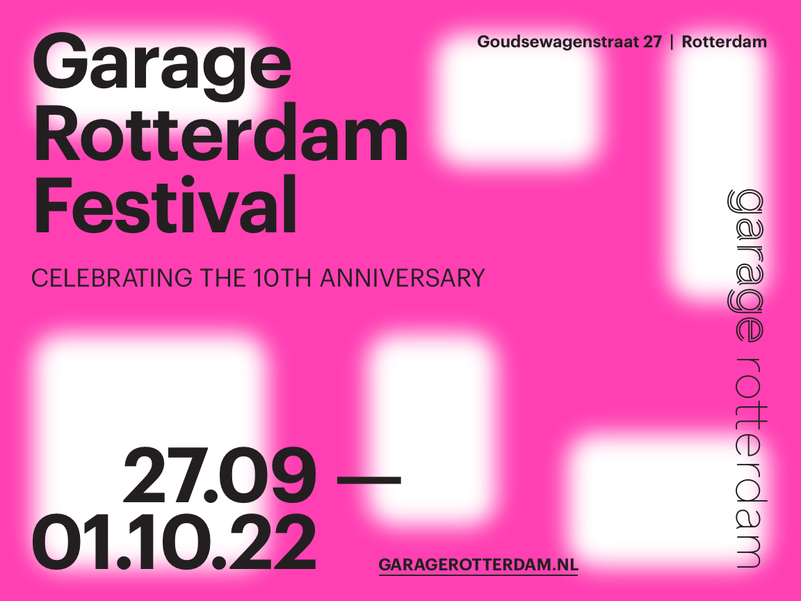 Garage Rotterdam Festival - Beeld: Studio Beige
